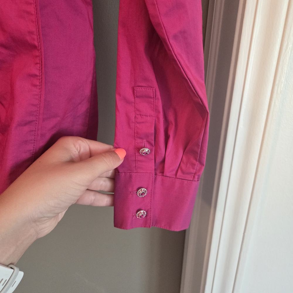 Pink Button-Up Shirt - Picture 4 of 6